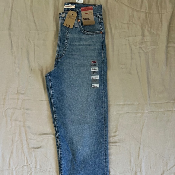 Levi’s- Women’s Ribcage Straight Ankle Stretch Jeans 25 x 27 - Picture 5 of 7